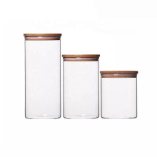 food bamboo Spice storage Jars BJ-114A